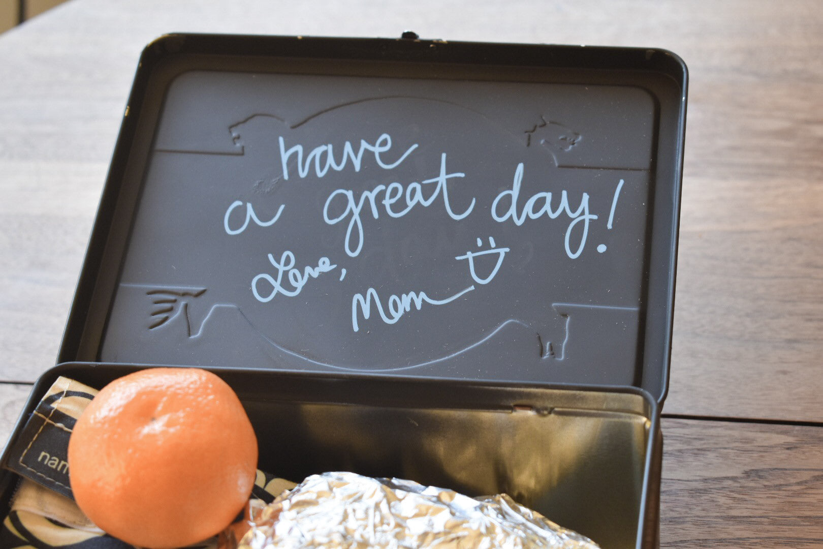 Back-To-School Chalkboard Lunchbox DIY