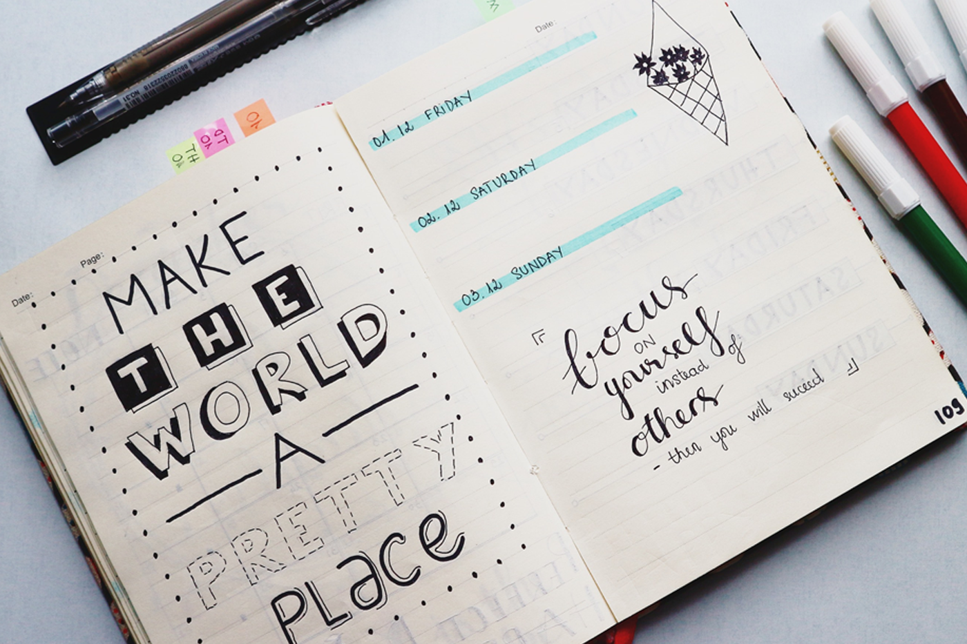 STENCIL STOP | New Years Goal Planning