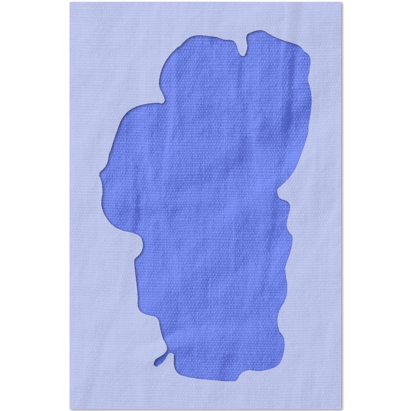 lake tahoe shape stencil