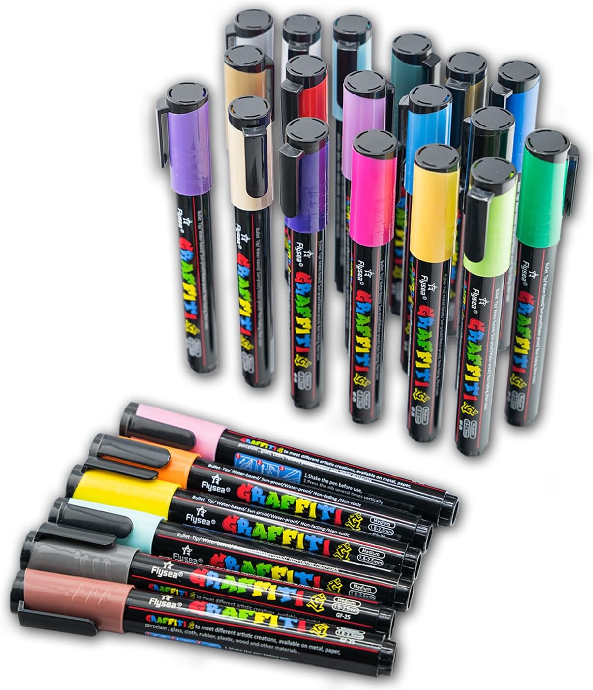 Acrylic Paint Markers Set