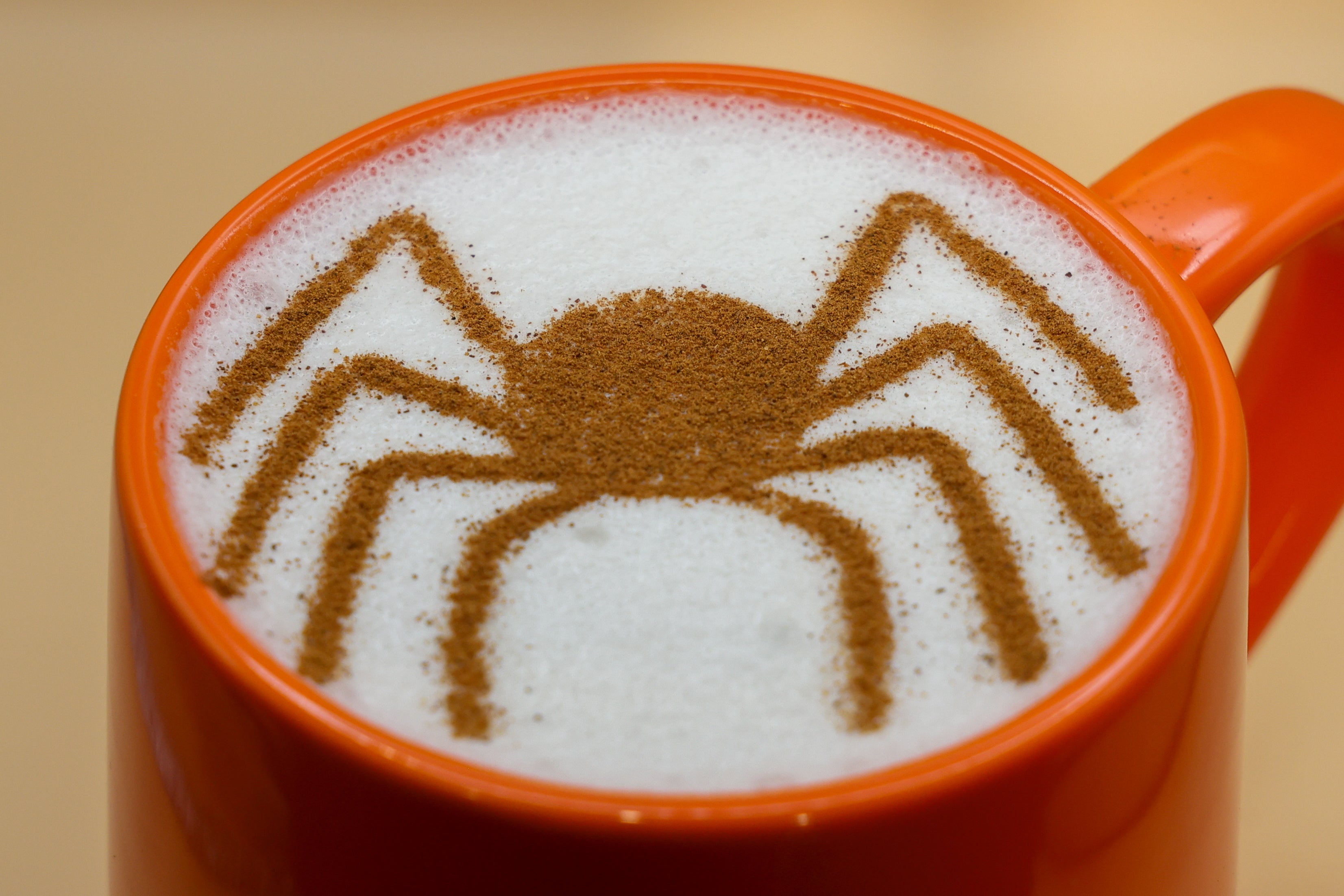 Halloween Coffee Stencils