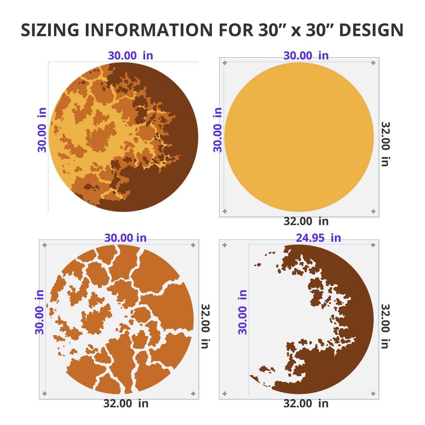 30 Inch Venus Stencil Kit