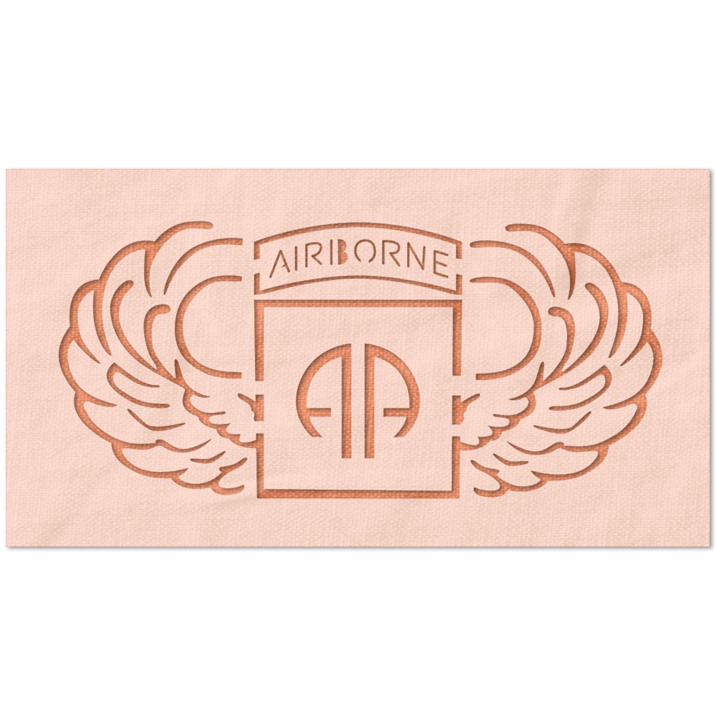 82nd Airborne Logo Stencil