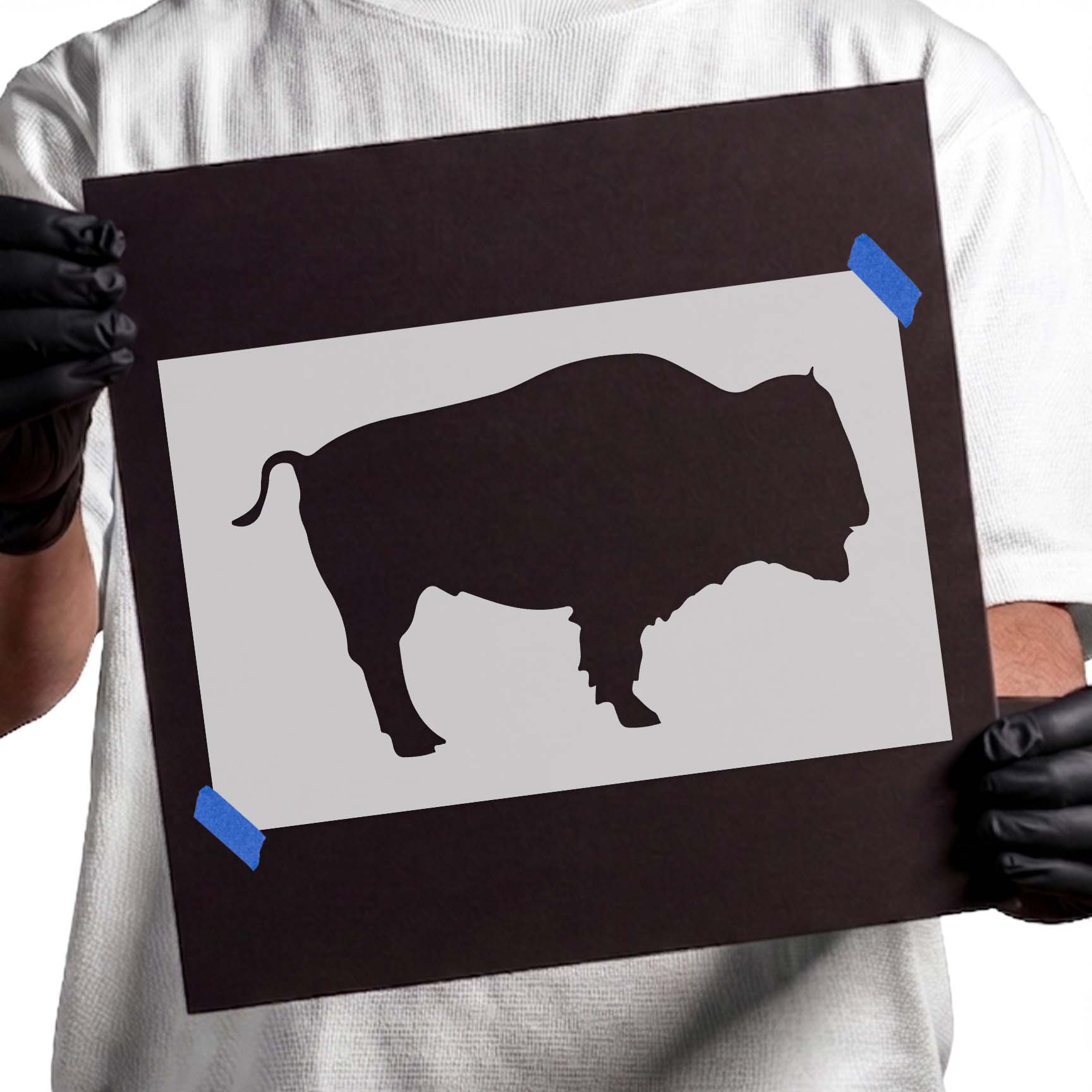 Bison Stencil