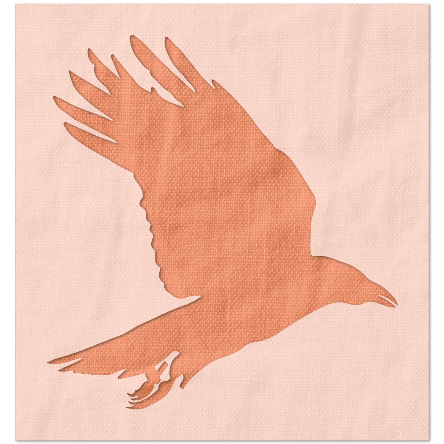 Crow Stencil