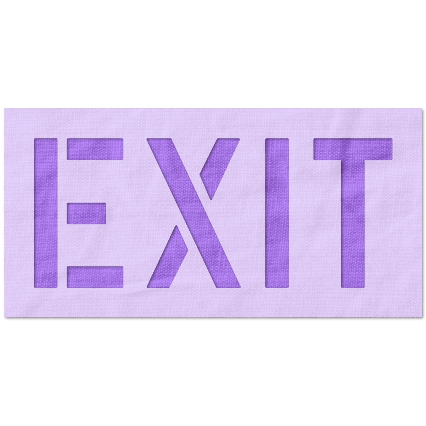Exit Stencil