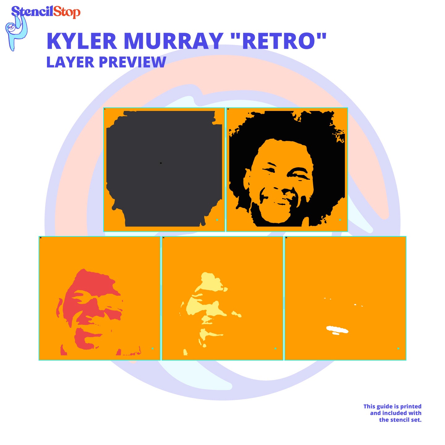Kyler Murray Stencil Layer Preview