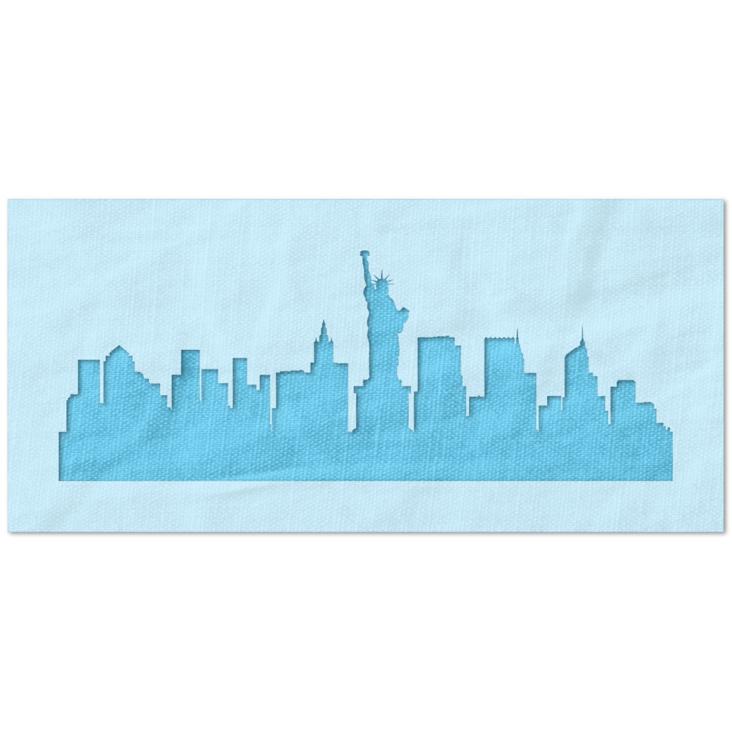New York City Skyline Stencil