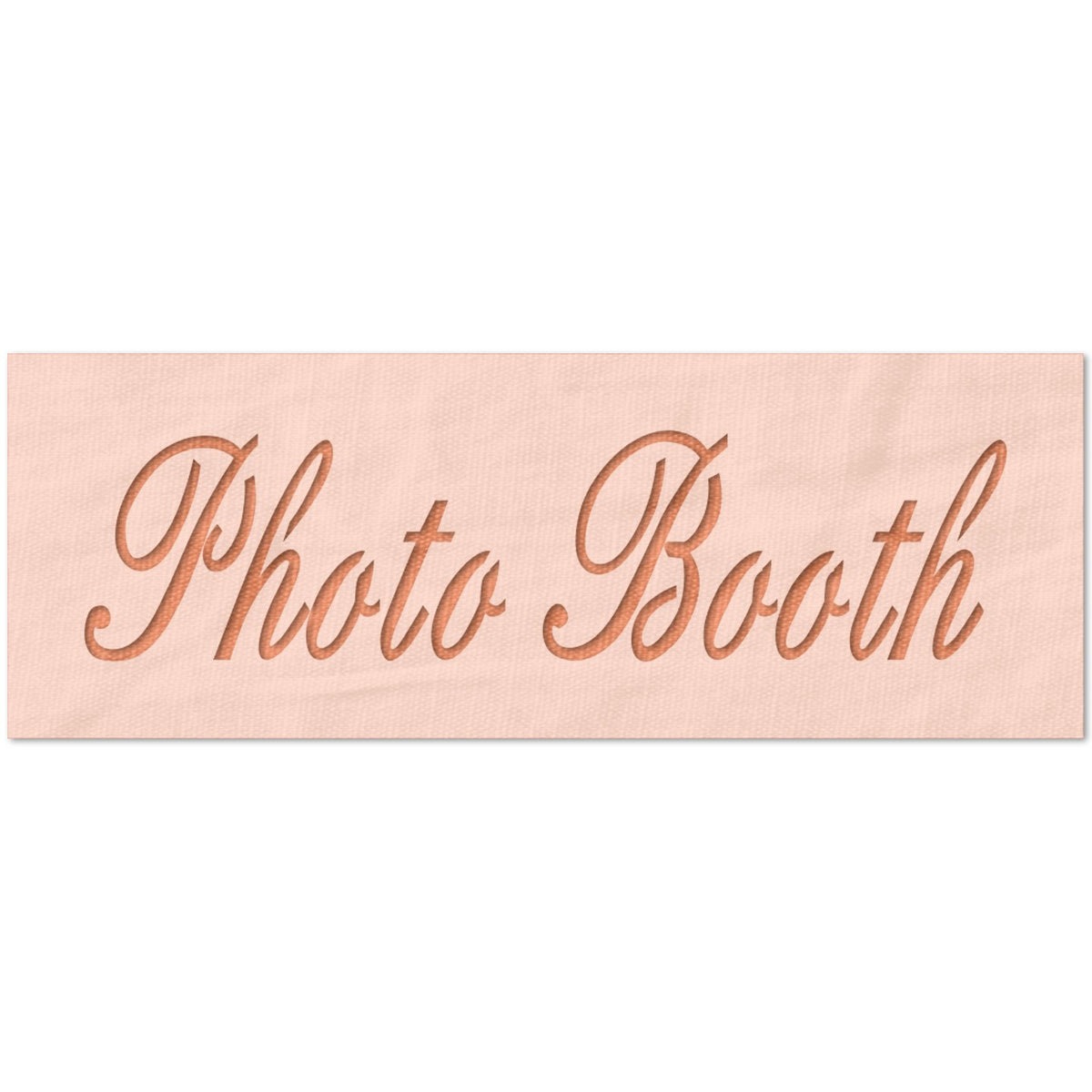 Photo Booth Script Stencil