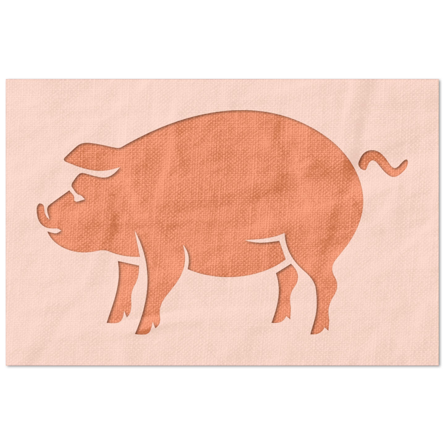 Pig Stencil