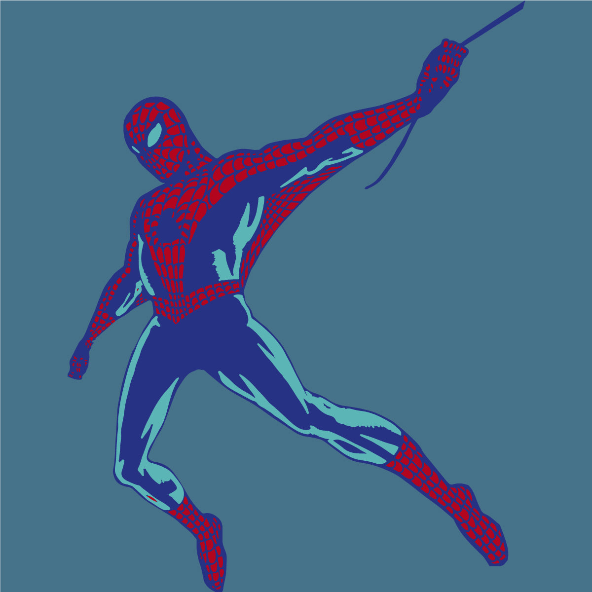 Spitaman Rasmi Símbolo De La Espalda De Spiderman