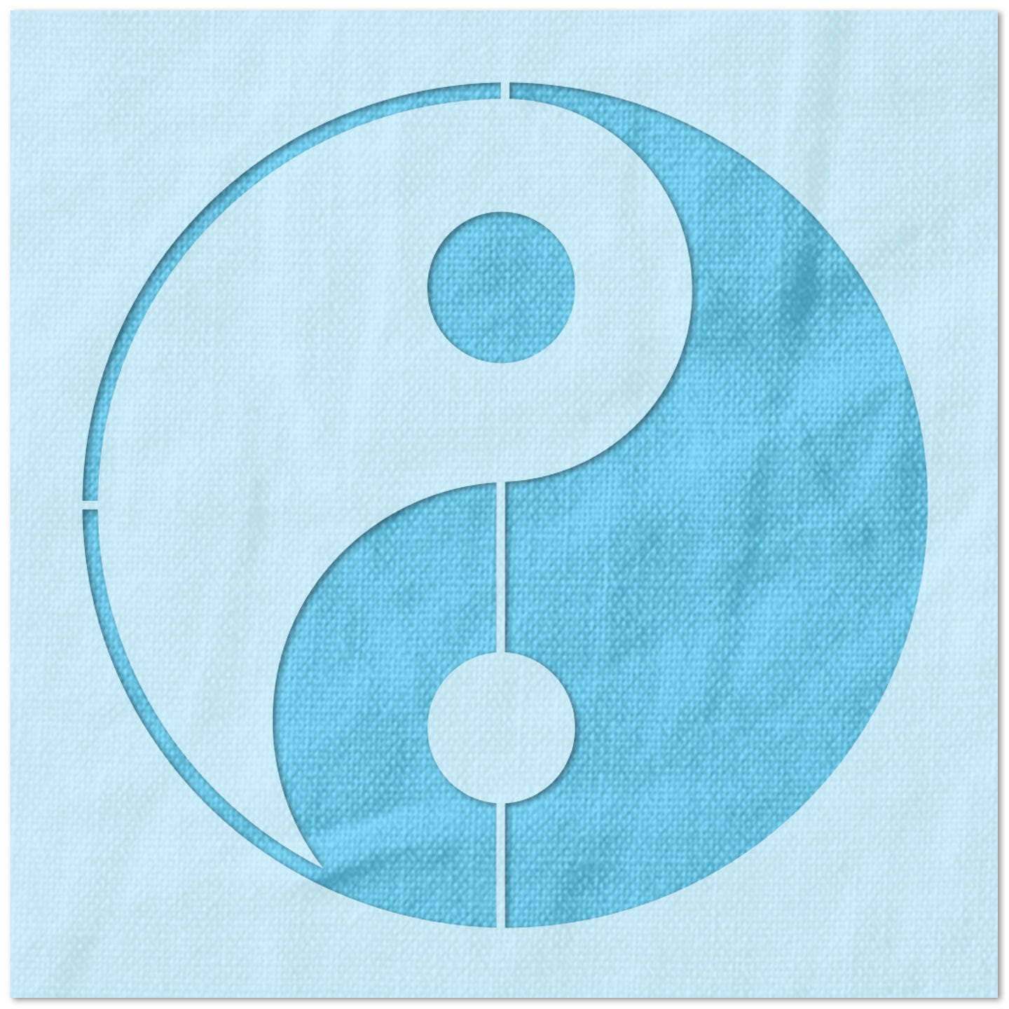 Yin & Yang Stencil