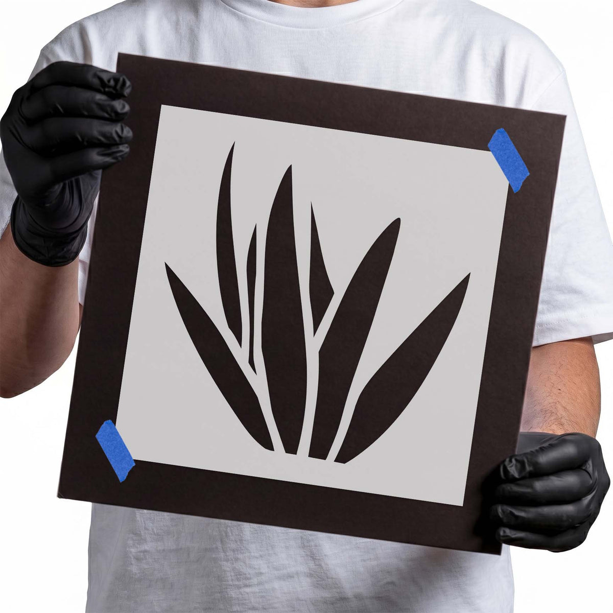 succulent stencil Aloe Vera Succulent Stencil