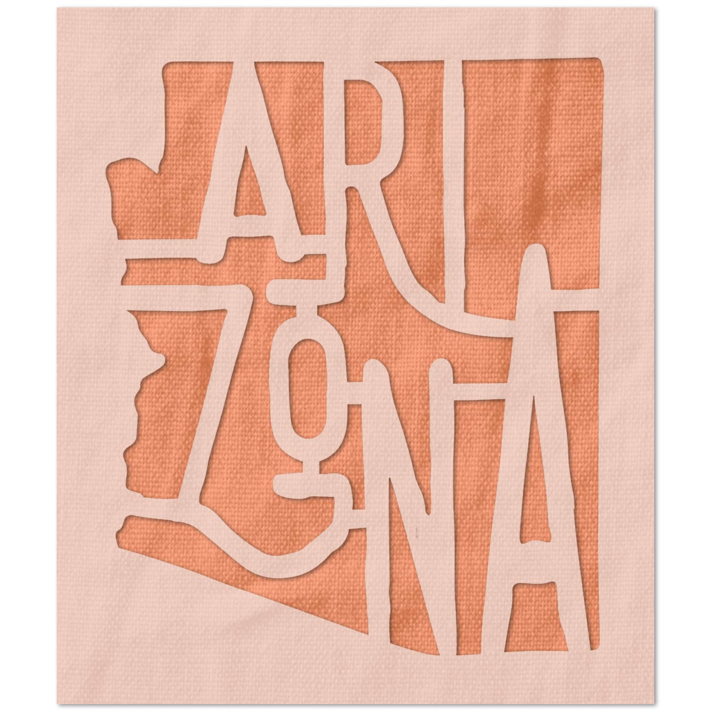 Arizona Text Stencil