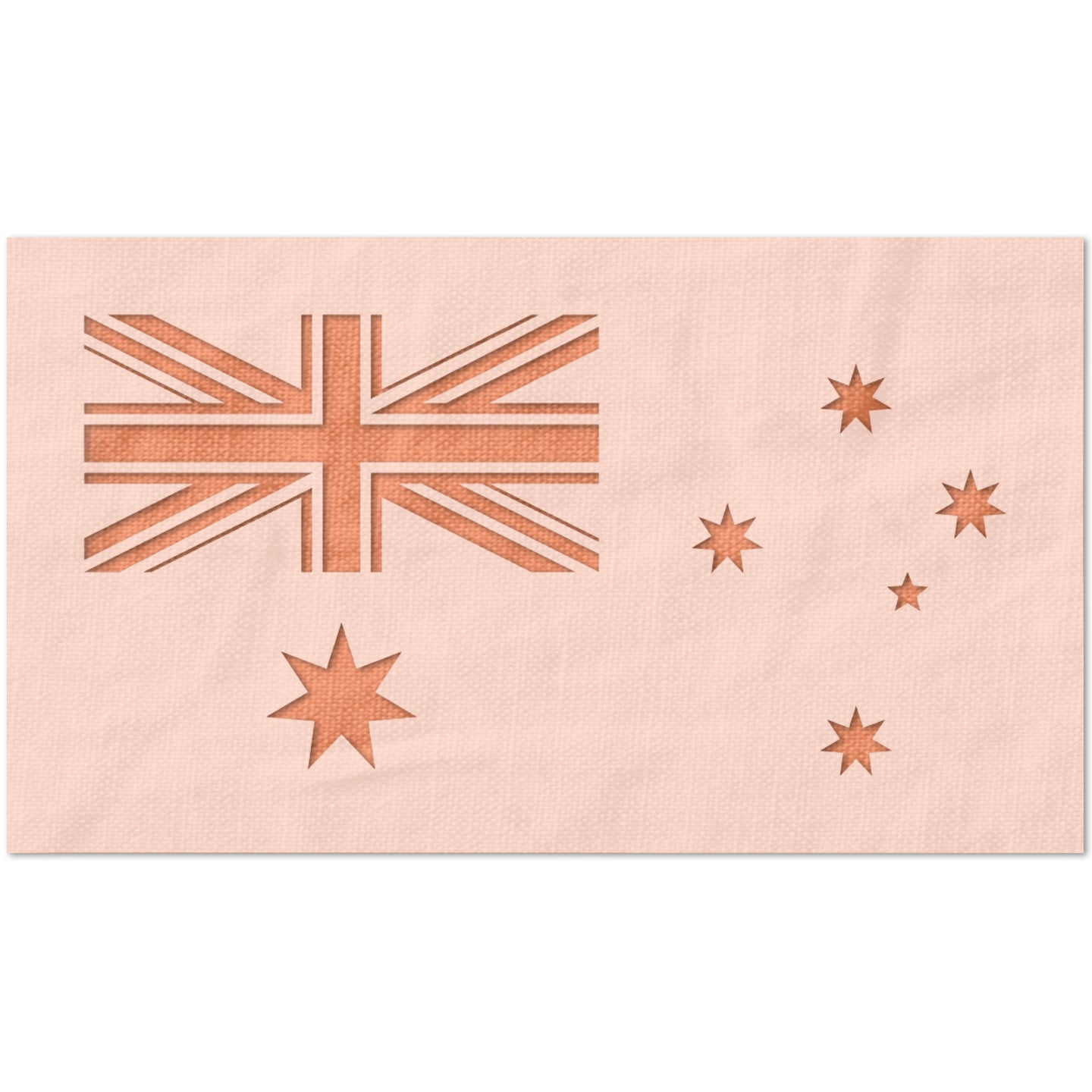 Australian Flag Stencil