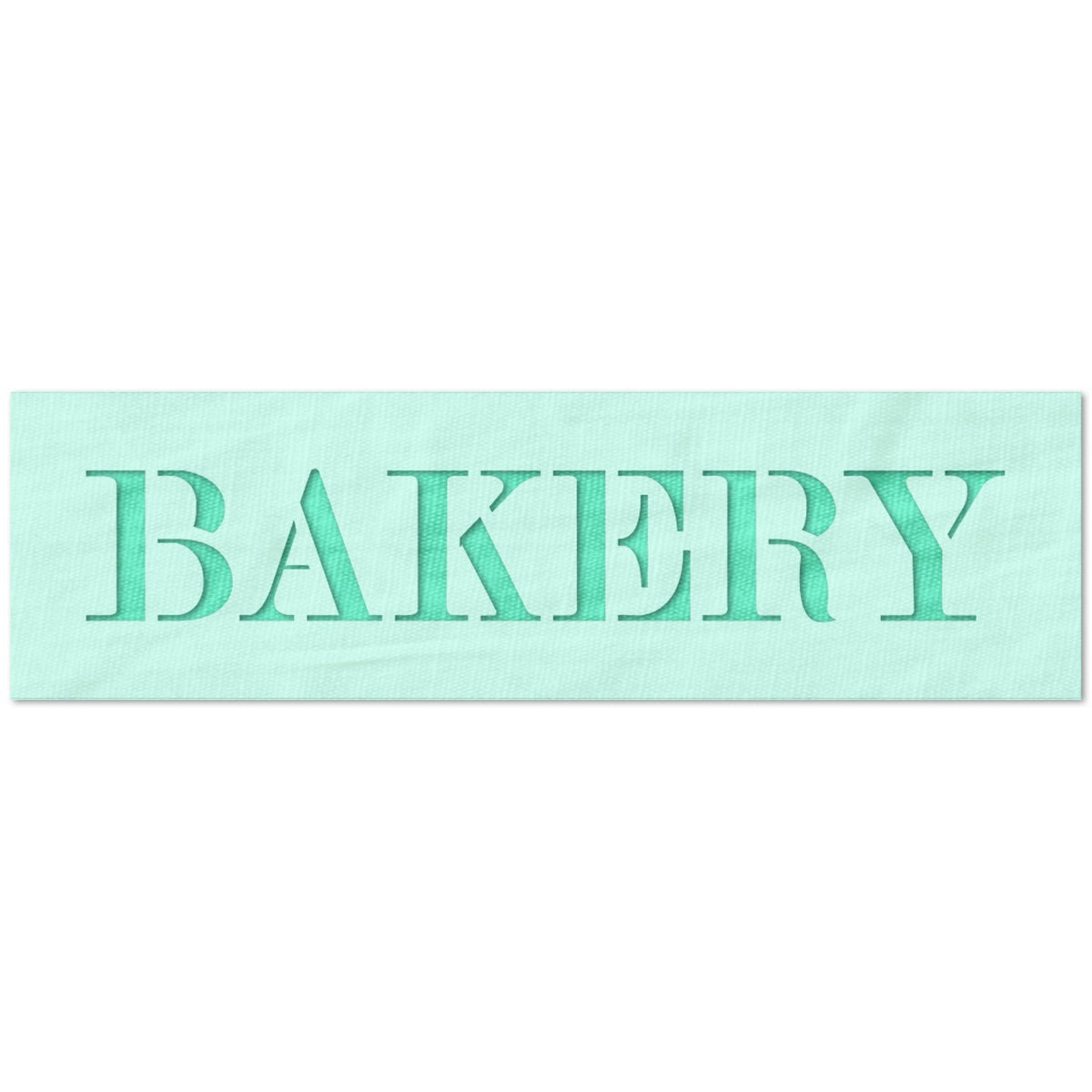 Bakery Sign Stencil