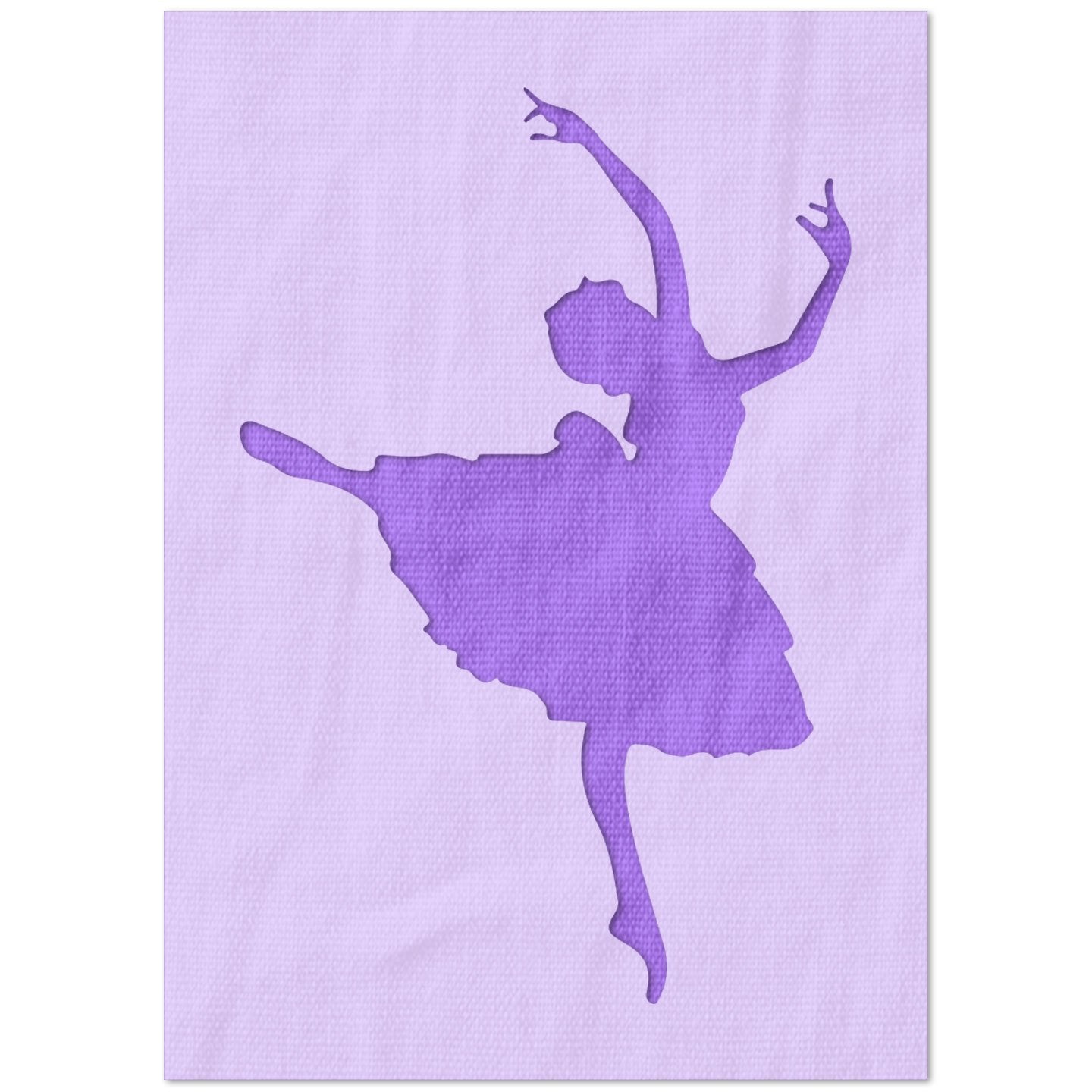 Ballerina Stencil