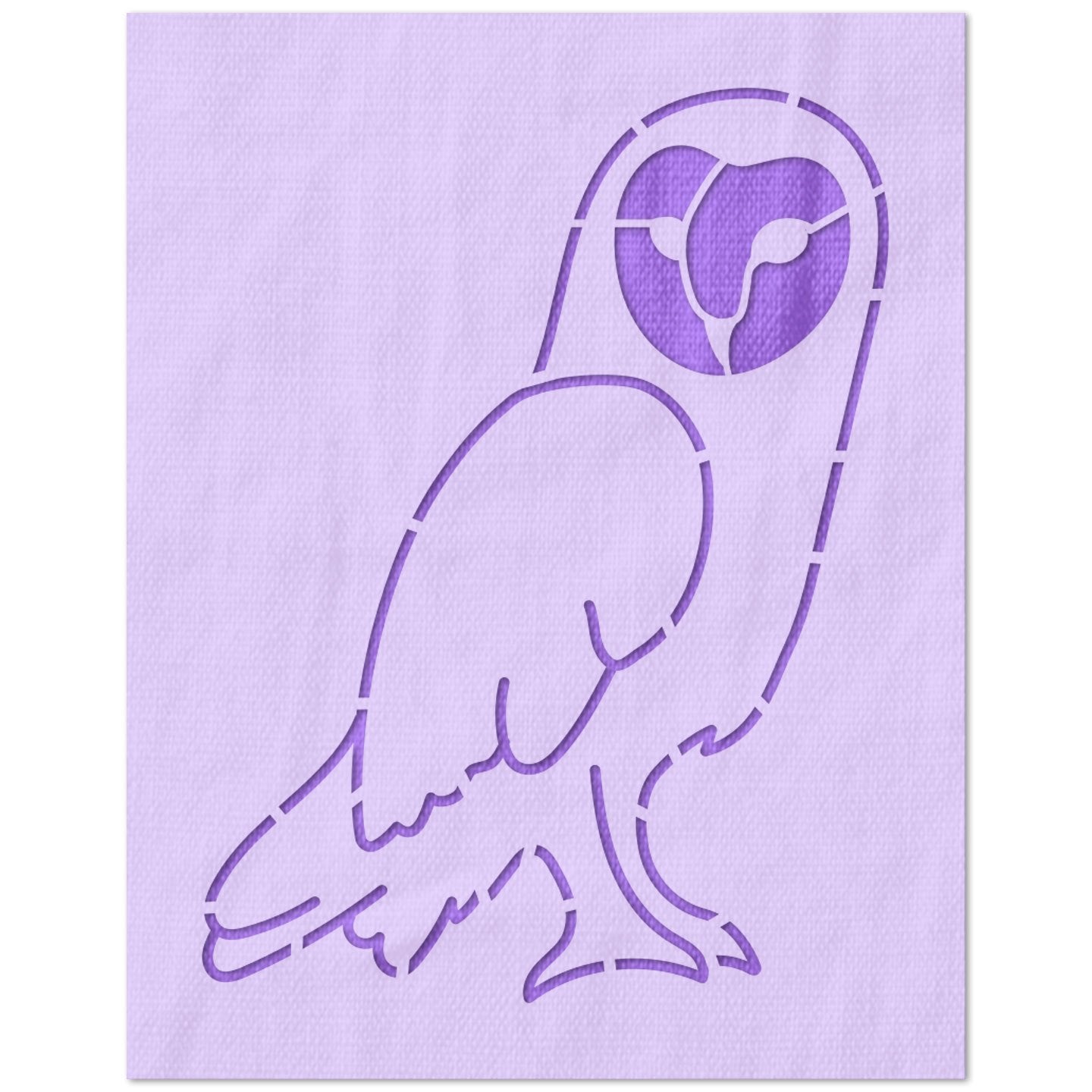 Barn Owl Stencil