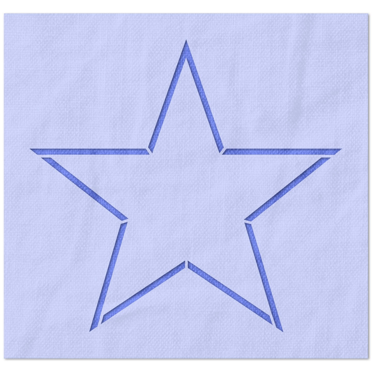 Basic Star Stencil