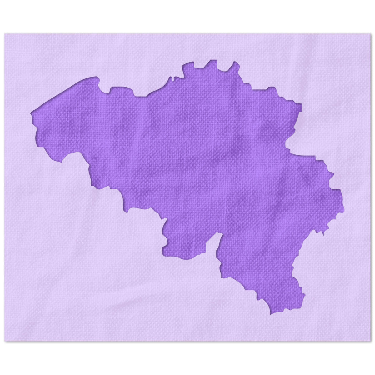 Belgium Stencil