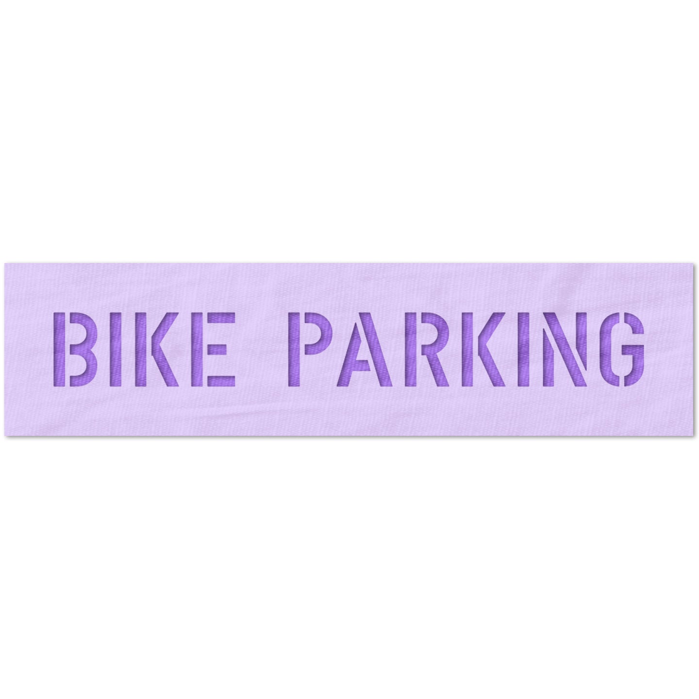 Bike Parking Stencil