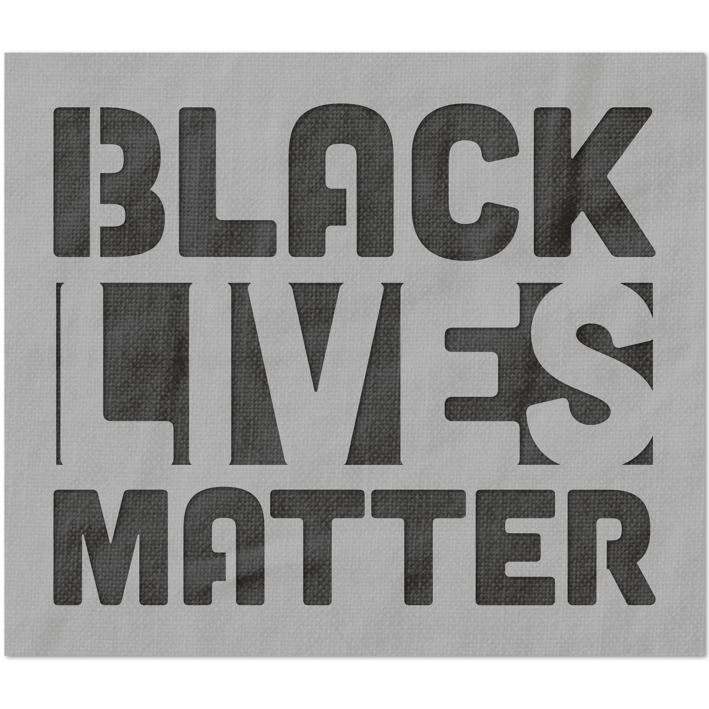 Black Lives Matter Stencil