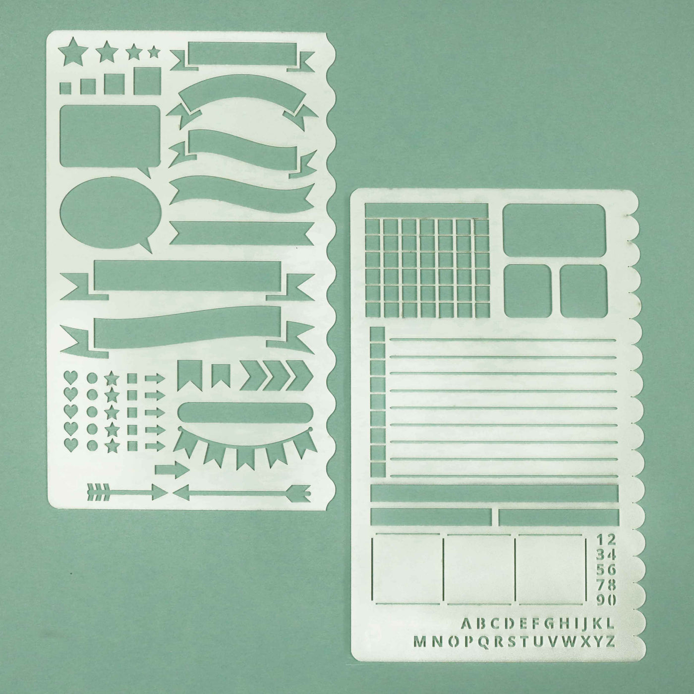 Bullet Journal Stencil Set
