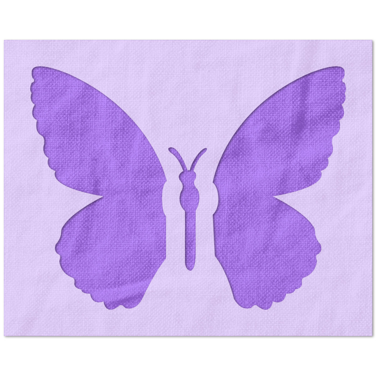 Simple Butterfly Stencil
