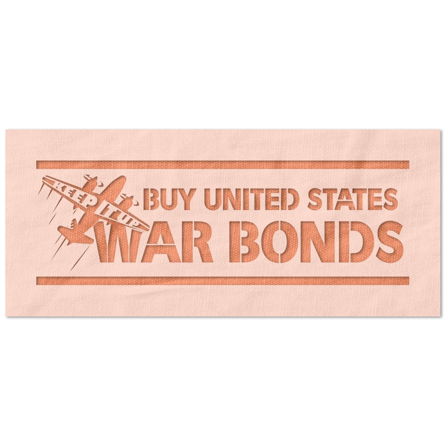 Buy United States War Bonds Stencil