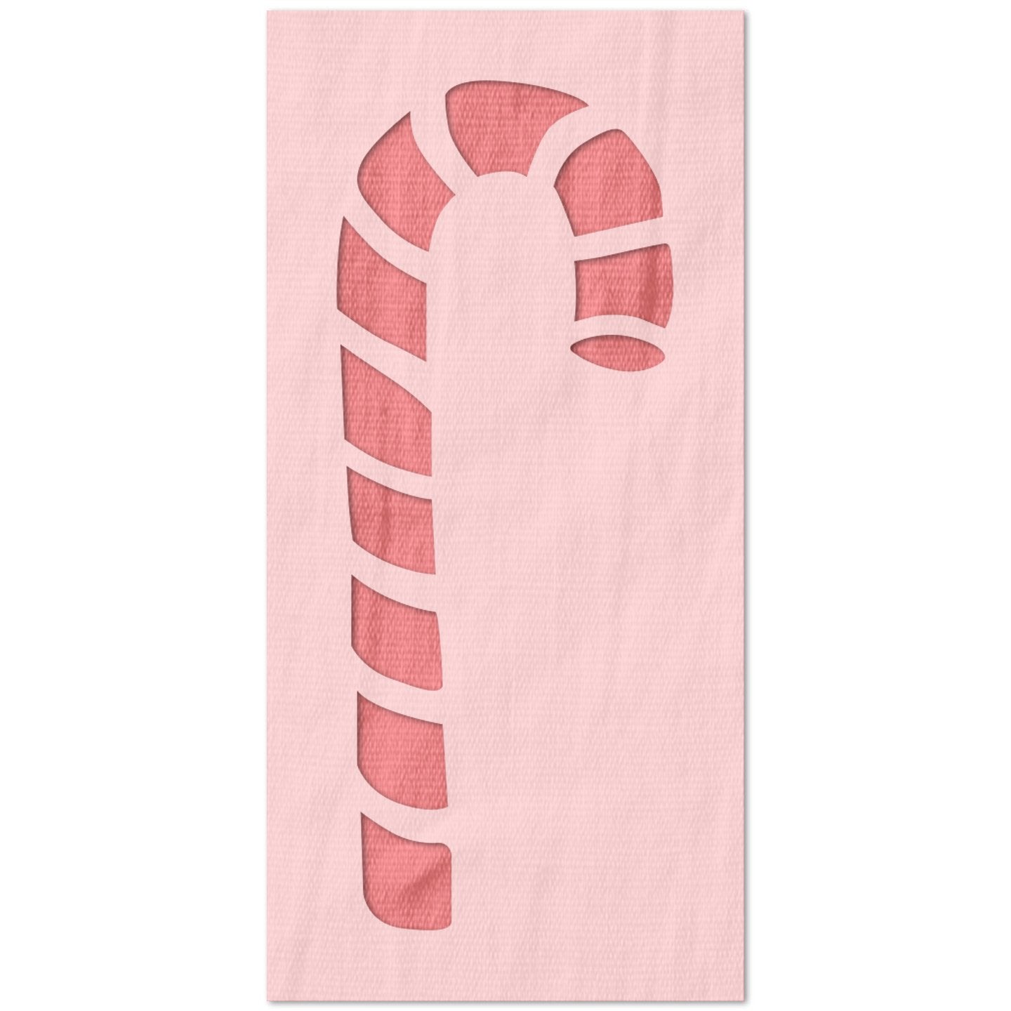 Candy Cane Stencil