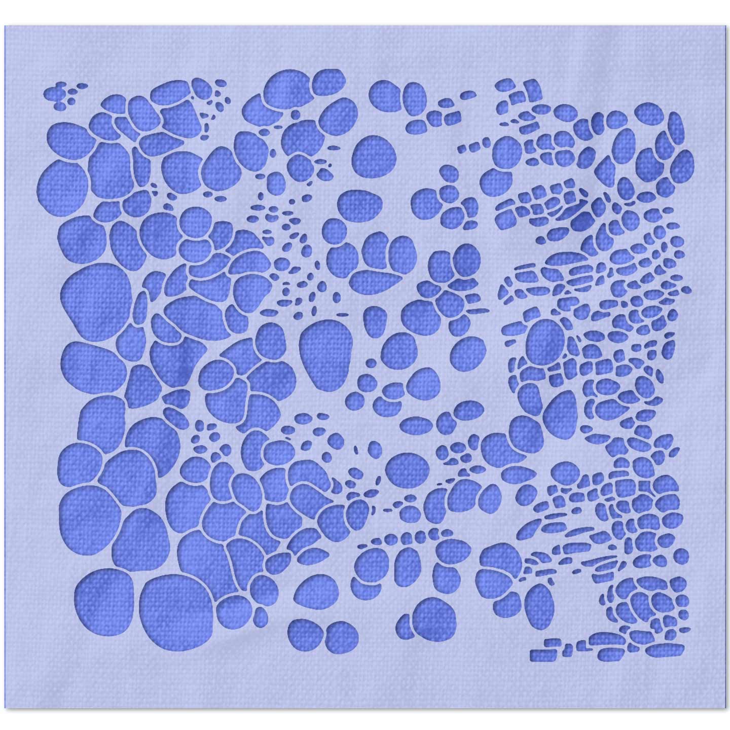 Cell Blobs Stencil