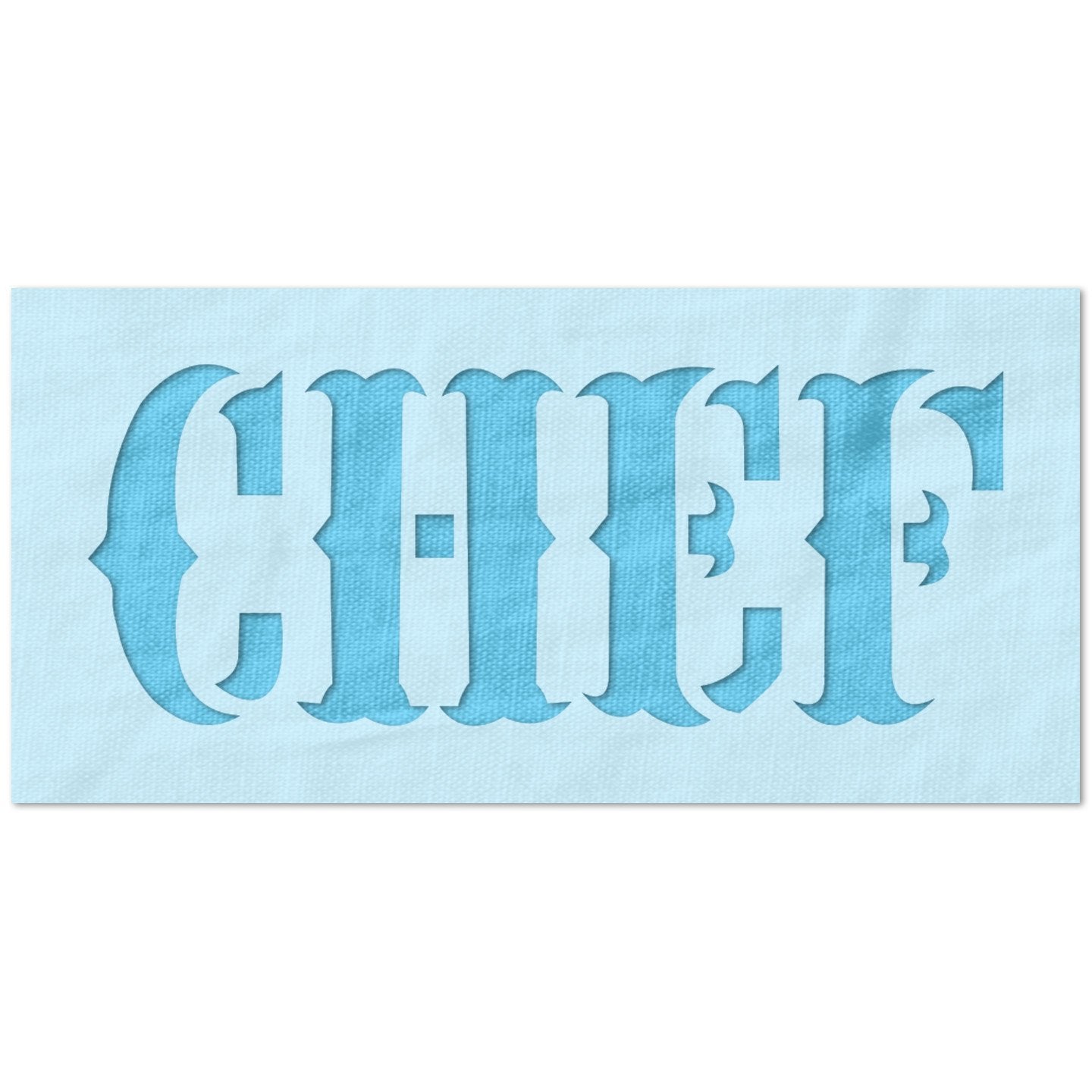 Chef Sign Stencil