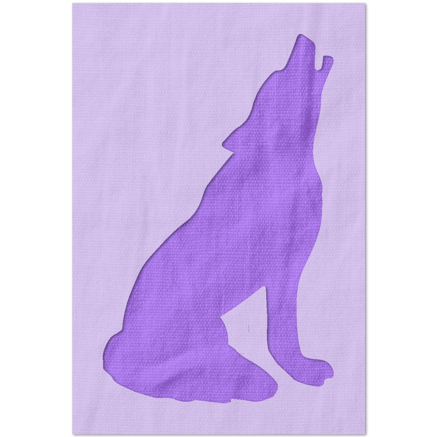 Coyote Stencil