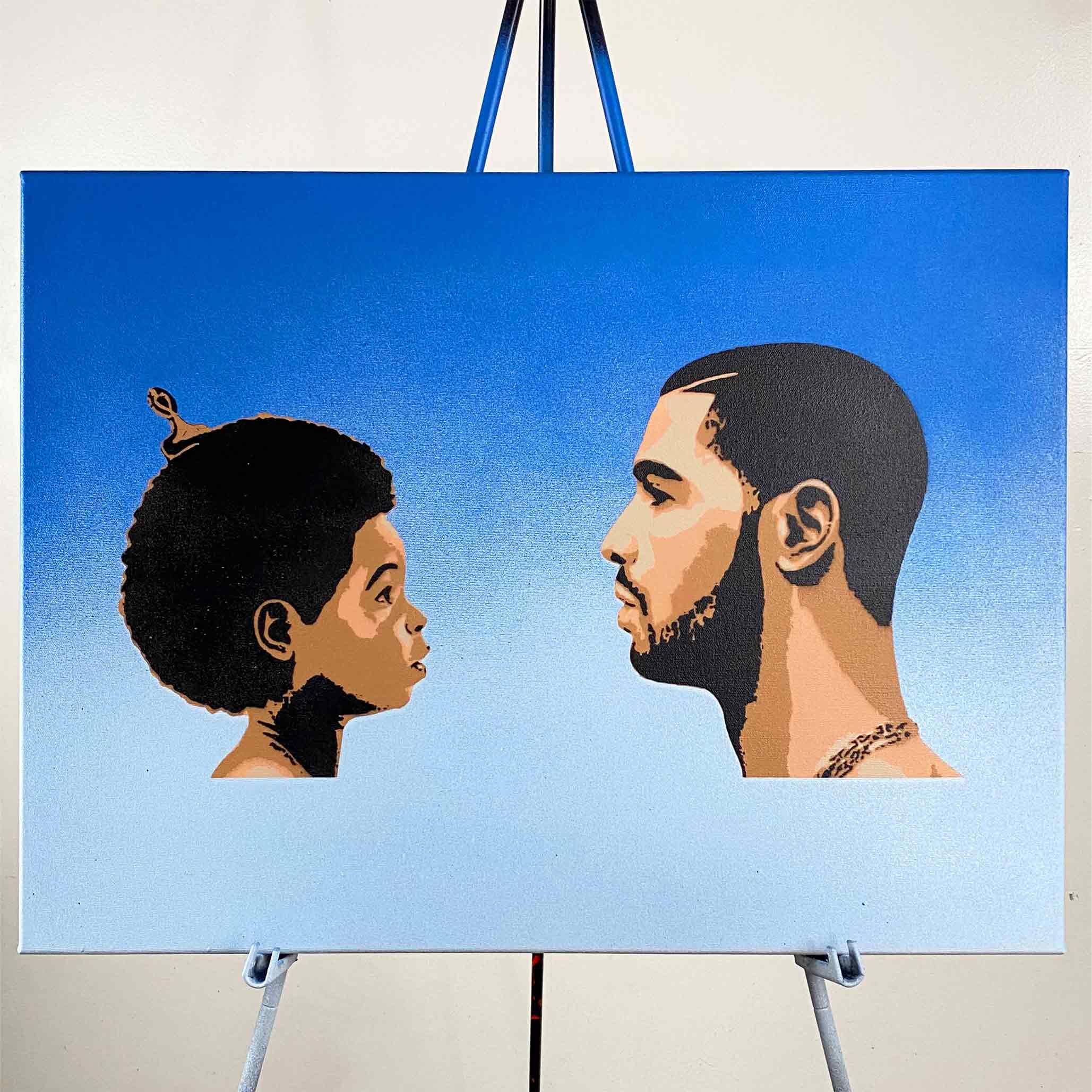 Custom Painted Drake Canvas