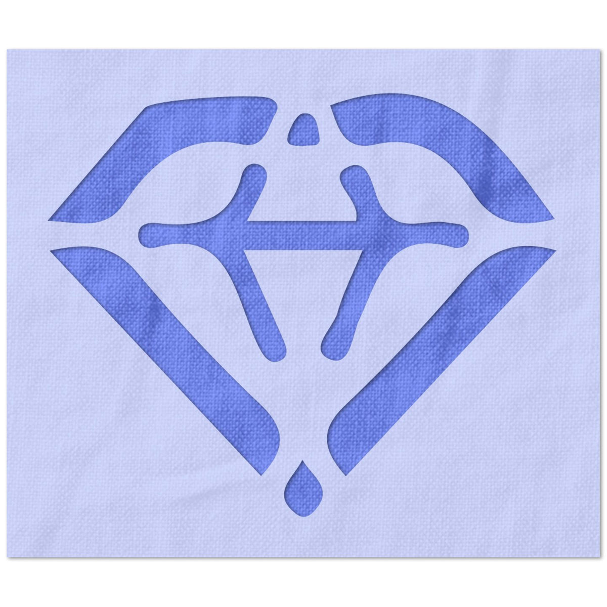 Diamond Slots Symbol Stencil