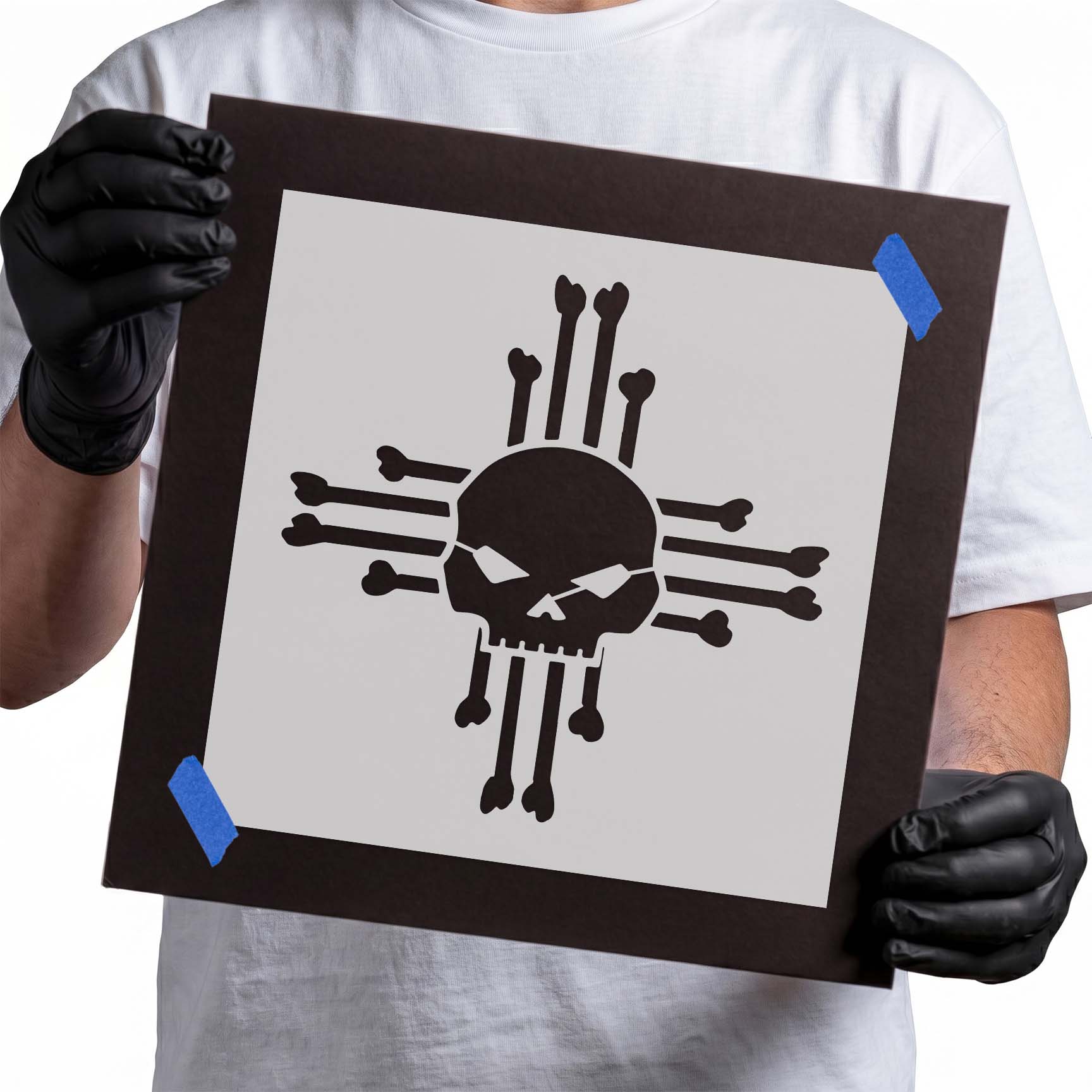 Disciples Motorcycle Club Stencil