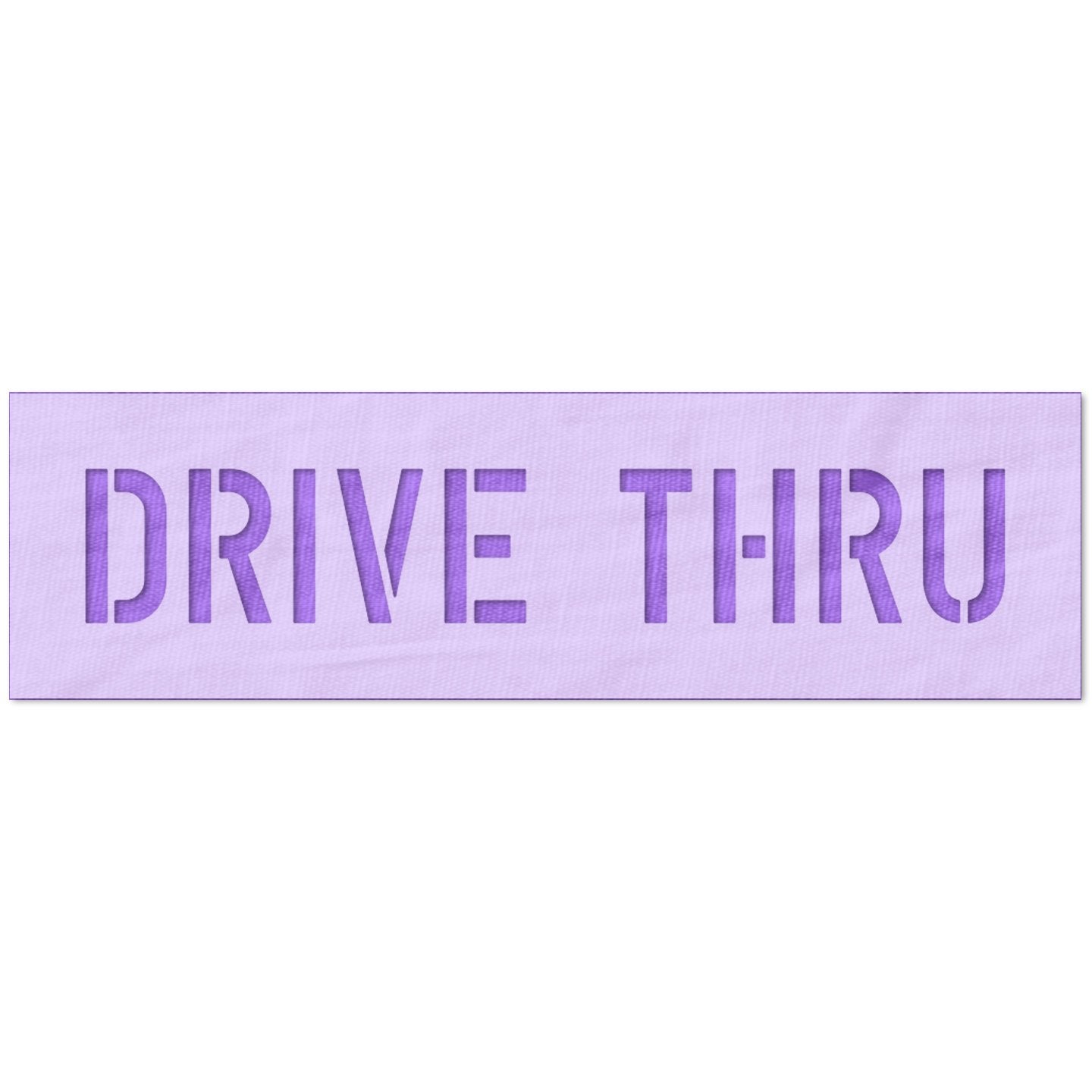 Drive Thru Stencil