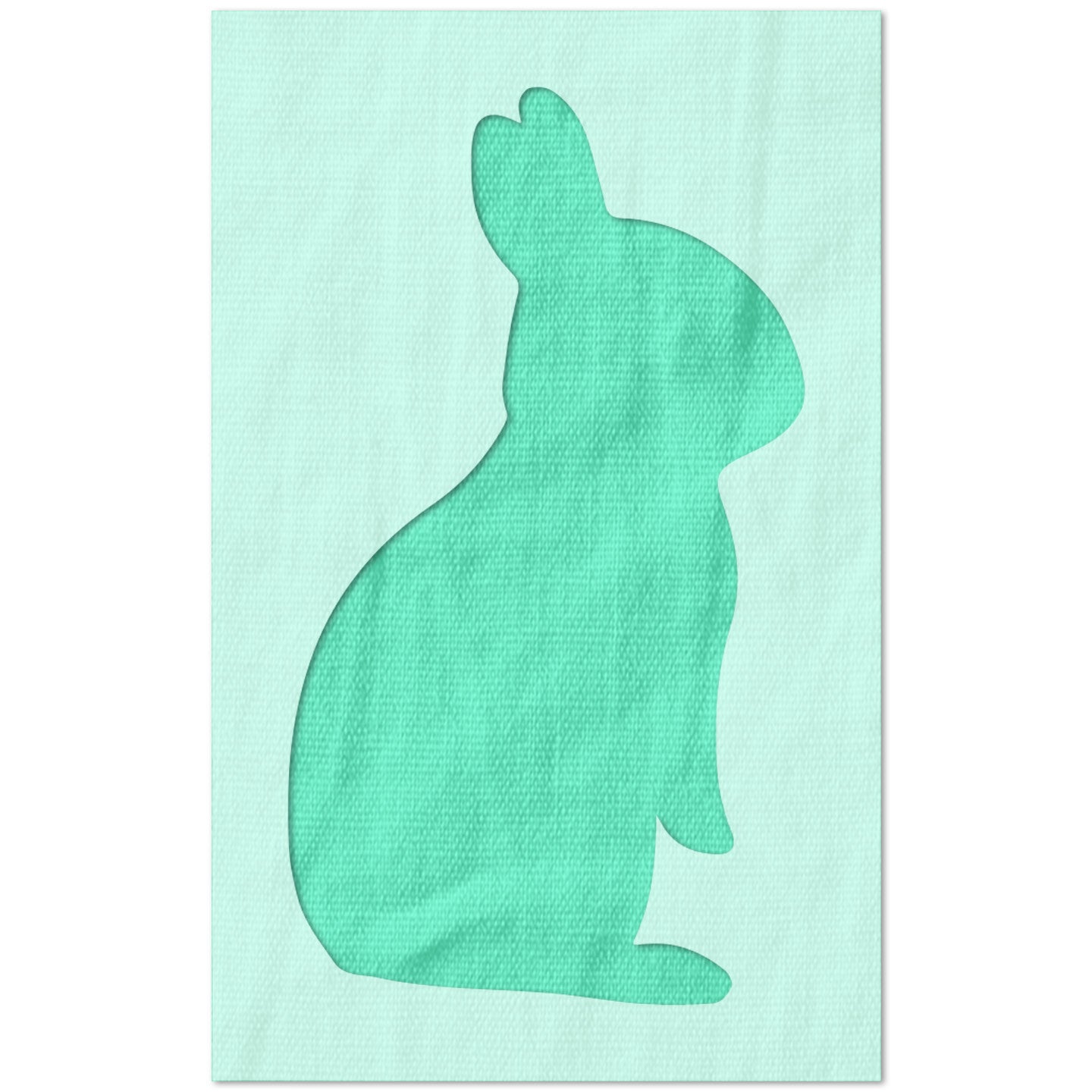 Standing Easter Bunny Stencil