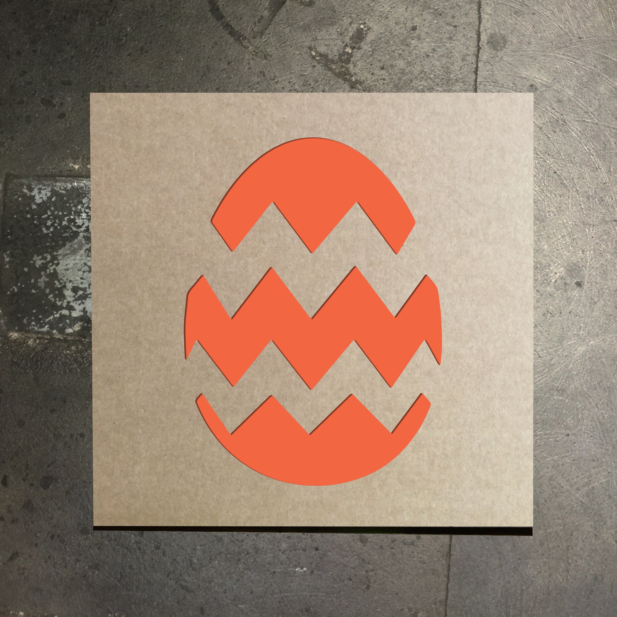 Easter Egg Stencil