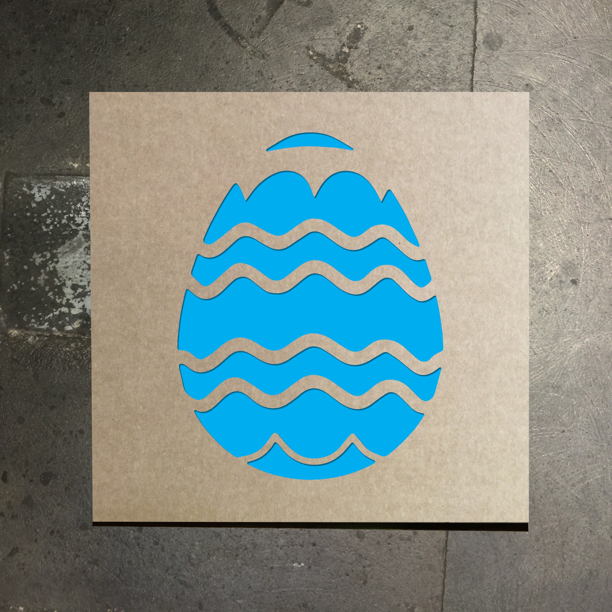 Easter Egg Stencil