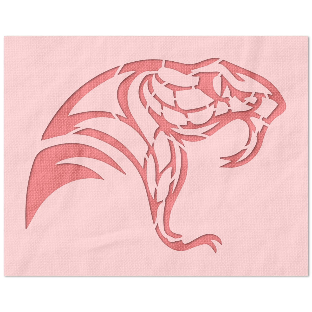 Fanged Viper Stencil