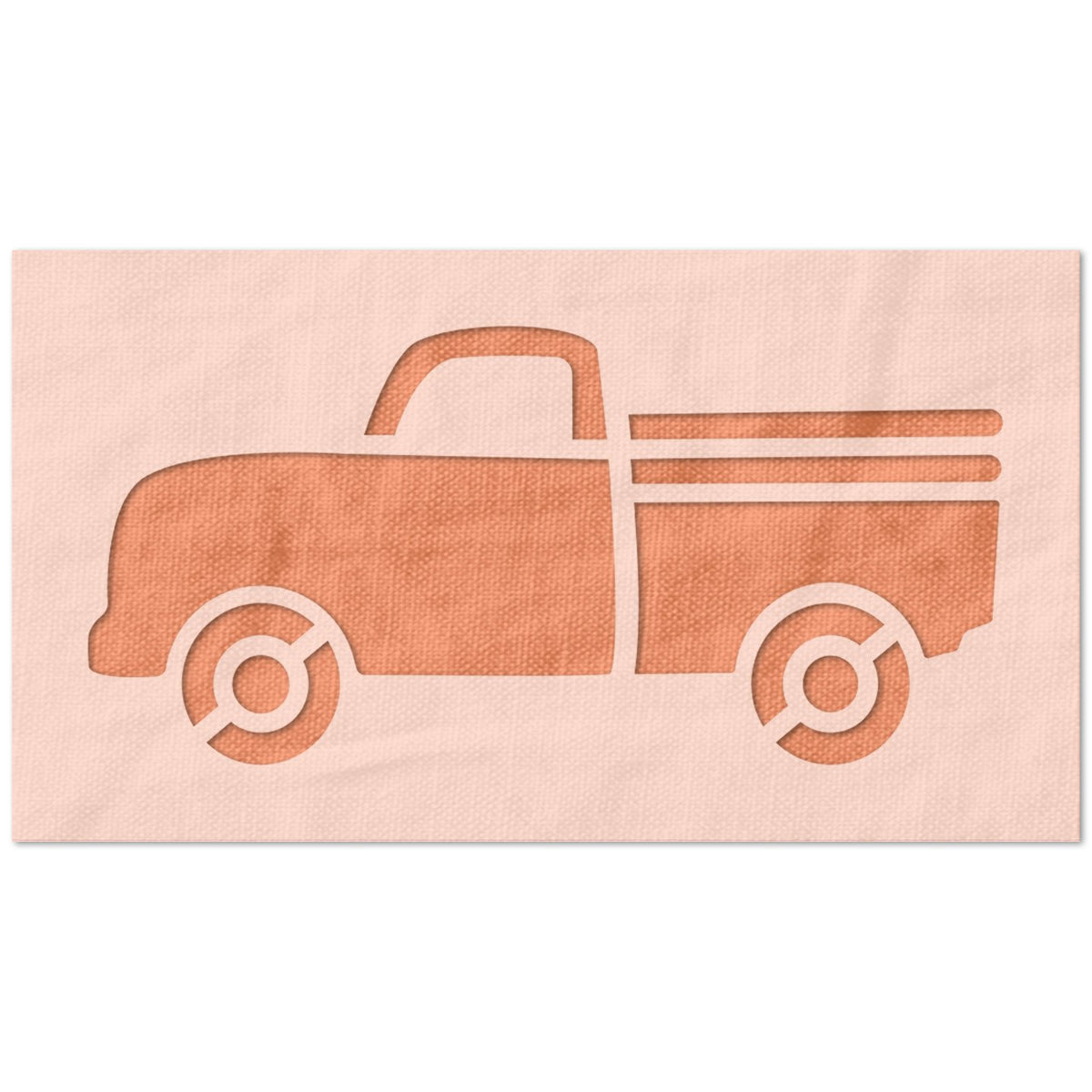 Farm Truck Stencil
