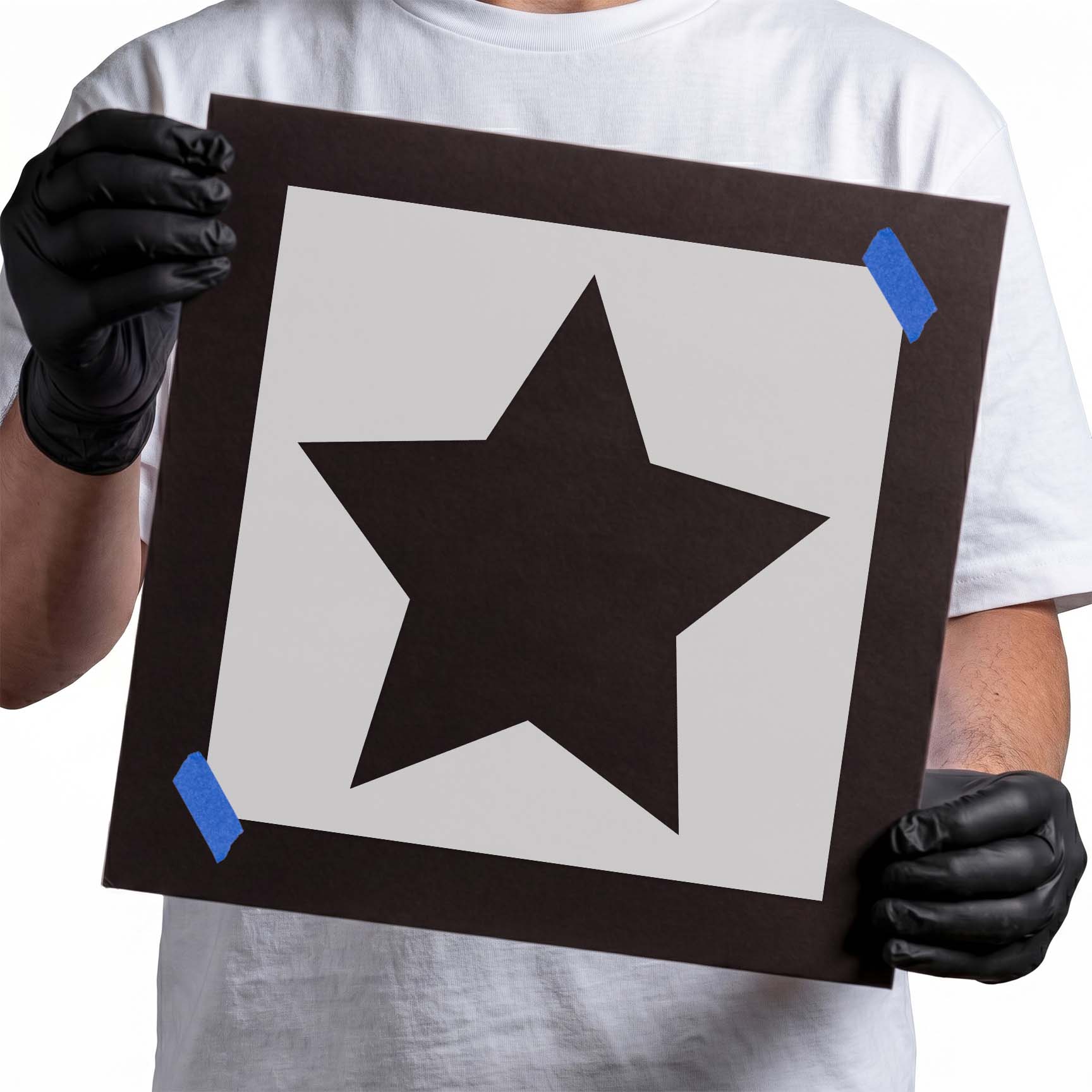 Fat Star Stencil