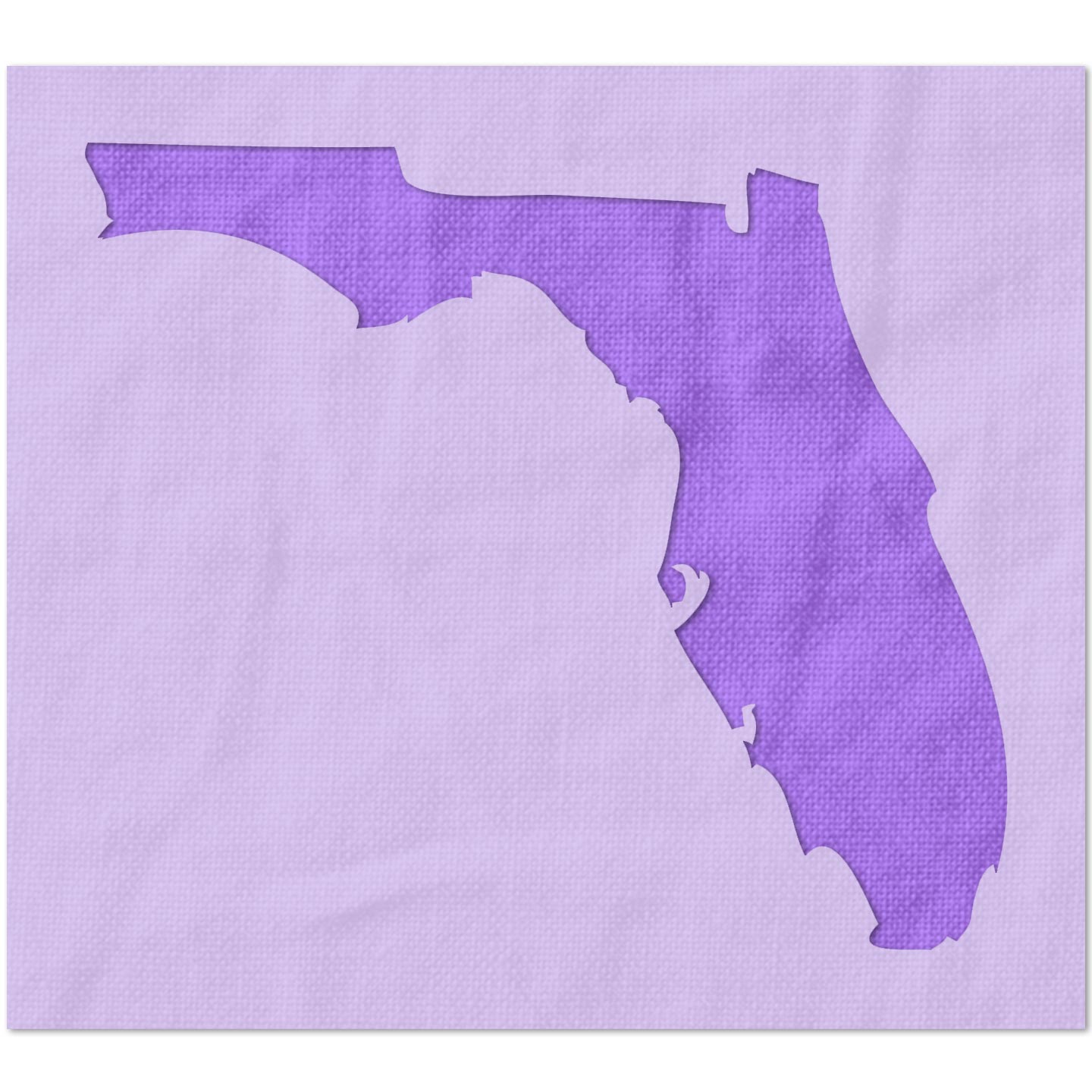 Florida State Outline Stencil