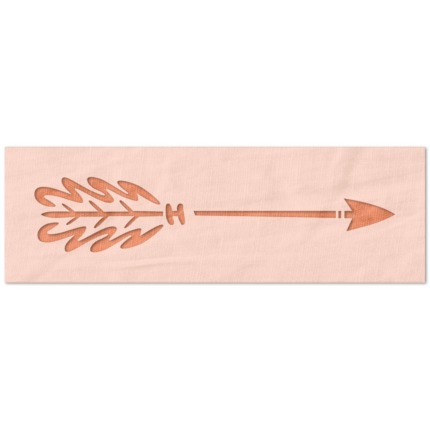 Flying Arrow Stencil