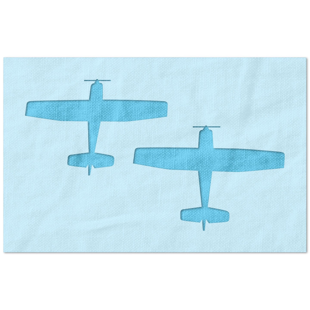 Flying Warpalnes Stencil
