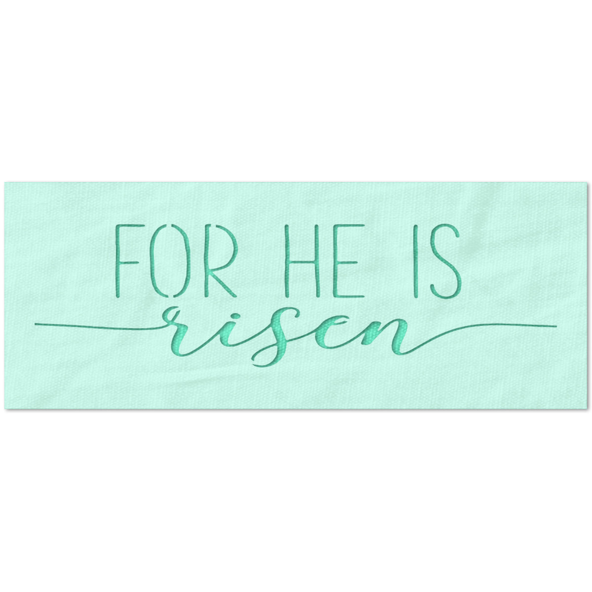 For He Is Risen Stencil