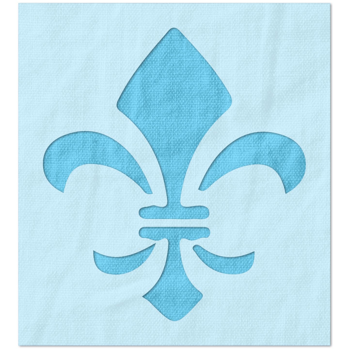 French Fleur De Lis Stencil