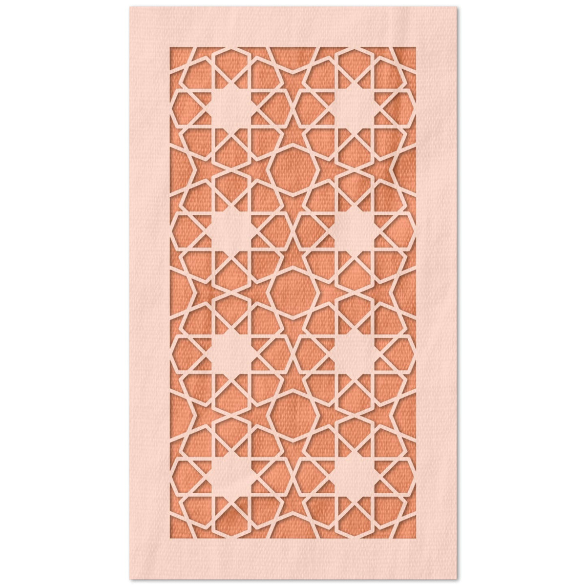 Geo Tile Pattern Stencil