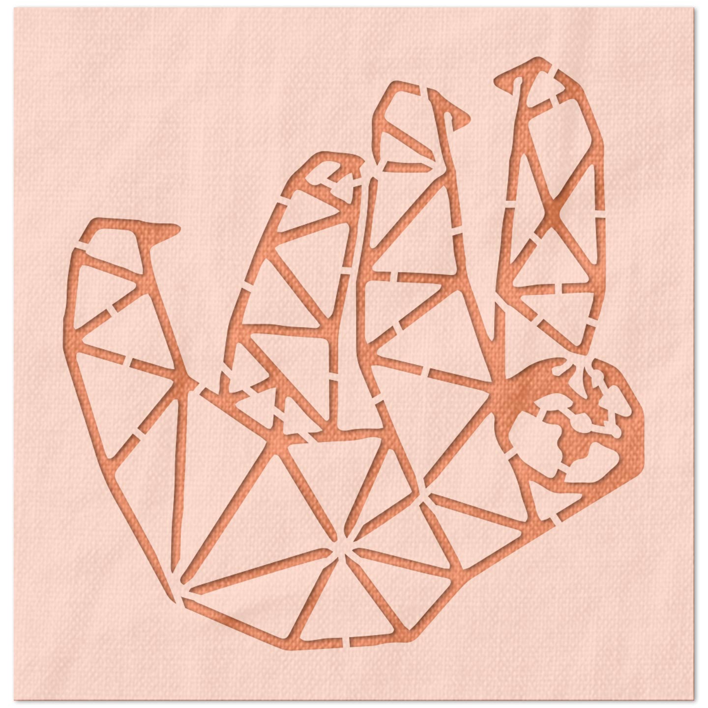 Geometric Sloth Stencil